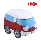 【德國HABA】酷樂比慣性動力車- 紅色巴士