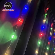 摩達客-100燈LED 圓珠冰條皮線燈插電式 彩光