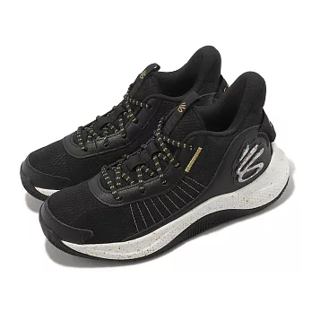 Under Armour 籃球鞋 Curry 3Z7 男鞋 黑 白 子系列 緩衝 運動鞋 UA 3026622001