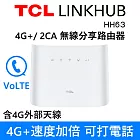 TCL LINKHUB HH63 4G+ 2CA 無線分享路由器  Wi-Fi 5 雙頻 AC1200