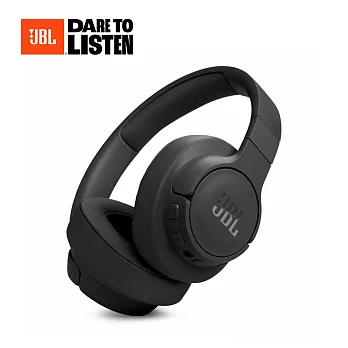 【JBL】Tune 770NC 藍牙無線頭戴式耳罩耳機(四色) 黑