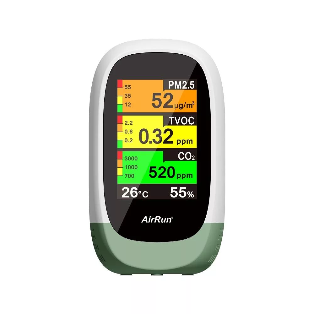 AirRun Q10 空氣清淨機以0.169 CMM風量提升,提供強勁空氣迴圈效能;免耗材設計,無需頻繁更換濾材,節省維護成本;無能源效率標章,適合日常家用;附1年保固,確保可靠品質,打造潔淨居家環境。 AirRun Q10