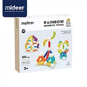 《MiDeer》-- 彩虹磁力棒(60PCS) ☆
