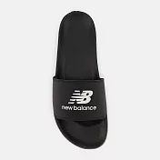 New Balance  男女休閒拖鞋-黑-SUF50BK1-D US11 黑色