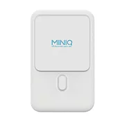MiniQ MD-BP066-Qi 10000mAh 磁吸無線充15W PD快充行動電源 台灣製(Magsafe/無線) 白色