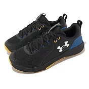 Under Armour 訓練鞋 Charged Commit TR 3 男鞋 黑 黃 健身 重訓 運動鞋 UA 3023703007