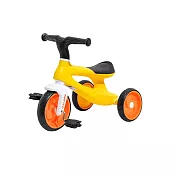 【澳貝auby統合玩具】極速撒野三輪車（黃）《461187C》