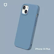 犀牛盾 iPhone 14 Plus (6.7吋) SolidSuit 經典防摔背蓋手機保護殼 - 海潮藍