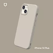 犀牛盾 iPhone 14 Plus (6.7吋) SolidSuit 經典防摔背蓋手機保護殼 - 貝殼灰