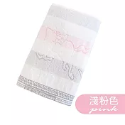 【OKPOLO】MIT奈米竹炭吸水浴巾(柔順厚實) 粉色