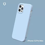 犀牛盾 iPhone 12 Pro Max (6.7吋) SolidSuit 經典防摔背蓋手機保護殼- 冰河藍