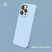 犀牛盾 iPhone 13 Pro Max (6.7吋) SolidSuit 經典防摔背蓋手機保護殼- 冰河藍