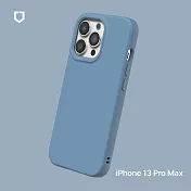 犀牛盾 iPhone 13 Pro Max (6.7吋) SolidSuit 經典防摔背蓋手機保護殼- 海潮藍