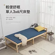 【好氣氛家居】輕便舒眠3X6尺單人床墊 圖片色
