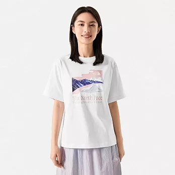 The North Face W S/S PLACE WE LOVE TEE? - AP 女短袖上衣-白-NF0A86Q6FN4 M 白色