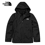 The North Face M NEW SANGRO DRYVENT JACKET - AP 男防水透氣連帽衝鋒外套-黑-NF0A7WCUJK3 M 黑色