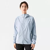 The North Face W NEW ZEPHYR WIND JACKET - AP 女防風防曬防潑水連帽外套-藍-NF0A7WCPI0E M 藍色