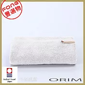 日本【ORIM】QULACHIC 經典純棉浴巾 - 白色