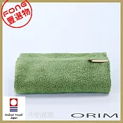 日本【ORIM】QULACHIC 經典純棉浴巾 - 綠色