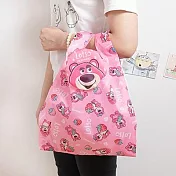 【迪士尼 Disney】迪士尼環保購物袋 可收納式購物袋 草莓熊抱哥