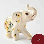 波蘭陶 丹桂花落系列 大象擺飾 小 波蘭手工製