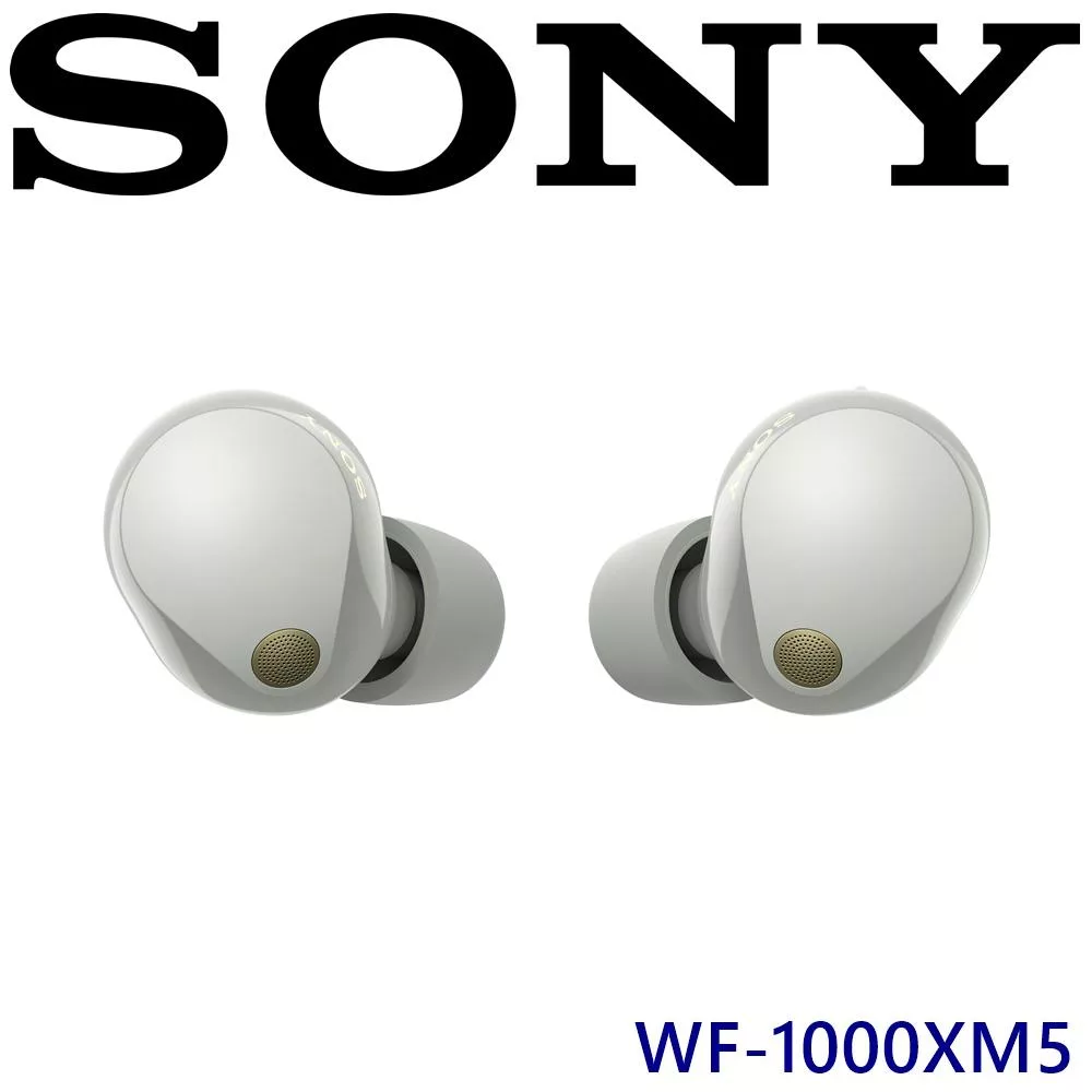SONY WF-1000XM5 【加送充電盒果凍套】AI智能高性能處理器 IPX4 真無線降噪耳機 快充無線充電 2色 公司貨保固12+6個月 銀色