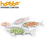 【Hoobbe】食物鏈沙拉盤-白(一組4入)