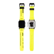 Skinarma日本潮牌 Apple Watch 49/45/44mm Shokku 街頭款矽膠錶帶 亮黃