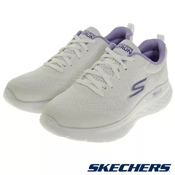 SKECHERS GO RUN LITE 女休閒鞋-白-129425WPR US7 白色