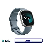 Fitbit Versa 4 智慧健康運動手錶 睡眠追蹤  瀑布藍
