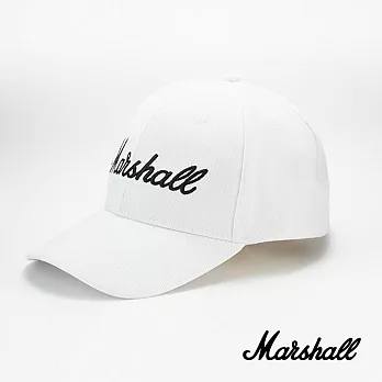 Marshall Baseball Cap White 棒球帽 ｜ 白