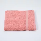 【日本TT毛巾】日本製泉州認證有機棉浴巾－多色任選  (靚彩珊瑚紅)