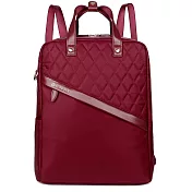 Nordace Beth: 智能時尚的三合一背包、手提袋&單肩包 紅色
