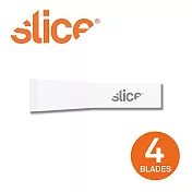 【SLICE】陶瓷筆刀替刃-寬鑿刀型 4入組 10534