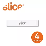 【SLICE】陶瓷筆刀替刃-平鑿刀型 4入組 10535