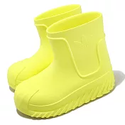 adidas 雨鞋 Adifom Superstar Boot W 女鞋 黃 厚底 膠鞋 三葉草 貝殼頭 愛迪達 IG2682
