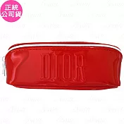 Dior 迪奧 紅色漆皮化妝包(公司貨)