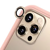 犀牛盾 iPhone 12 Pro Max (6.7吋) 9H 鏡頭玻璃保護貼 (三片/組) - 金
