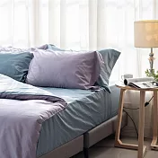 純粹眠｜植萃棉系列-床包四件組-雙人 （魅力海洋）