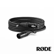 【RODE】XLR CABLE 公對母 連接線 6米 黑色 公司貨