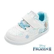 【Disney 迪士尼】冰雪奇緣 童鞋 休閒運動鞋 / FOKB37746 16 (JP)藍白