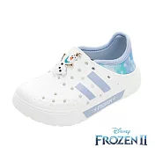 【Disney 迪士尼】冰雪奇緣 童輕量洞洞鞋(雪寶) / FOKG37906 17 (JP)白色