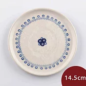 波蘭陶 雪藏逸夢系列 圓形淺盤 14.5cm 波蘭手工製