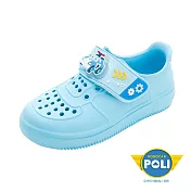 【救援小英雄波力】童鞋 輕量電燈洞洞鞋 / POKG34306 15 (JP)藍色