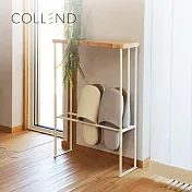 【日本COLLEND】HAK 實木鋼製玄關桌/牆邊置物桌-DIY