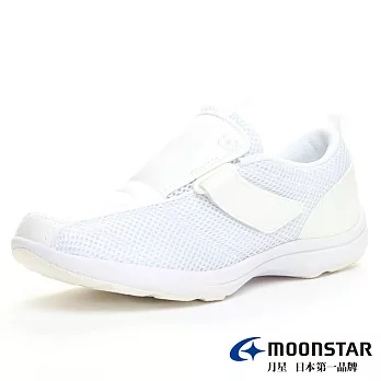 MOONSTAR 專業護士鞋 JP25 全白