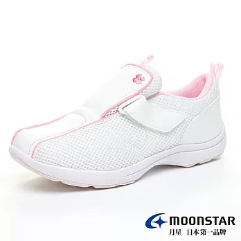 MOONSTAR 專業護士鞋 JP25 白粉
