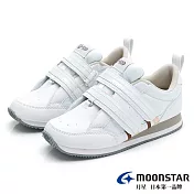 MOONSTAR 養護系列4E寬楦復健鞋女款/男款 JP22 白