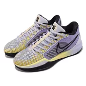 Nike 籃球鞋 Sabrina 1 EP 女鞋 男鞋 紫 黃 黑 WNBA 個人簽名球鞋 氣墊 Spark FQ3389-501 23.5cm PURPLE/BLACK