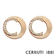 【Cerruti 1881】限量2折 義大利經典PLEAT耳環 全新專櫃展示品(CE1003)